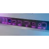 LORGAR 34MP1, UWQHD MiniLED mängumonitor Pro, 34'' (3440*1440) VA kumer monitor, must/piimhall