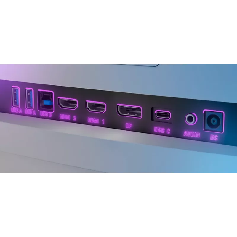 LORGAR 34MP1, UWQHD MiniLED mängumonitor Pro, 34'' (3440*1440) VA kumer monitor, must/piimhall