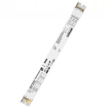 Liiteseadis/LED-draiver Osram QTP5 2X14…35, eluiga 100000 h, sisend 198–264 V, 50/60 Hz, 24 A, -20–50 °C, 30×360×21 mm