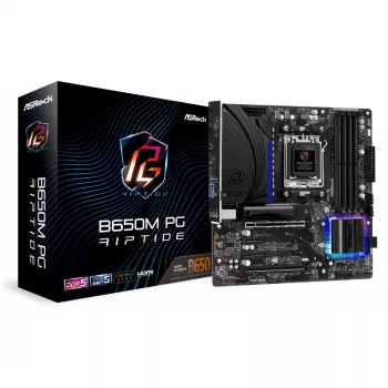Emaplaat ASRock B650M PG Riptide AMD B650 pesa AM5 micro ATX