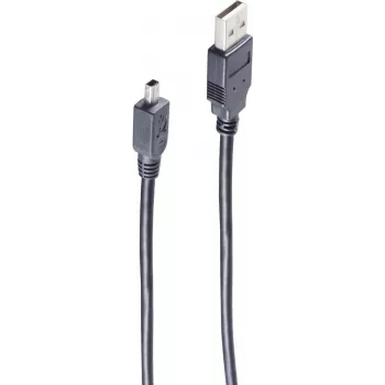 USB-kaabel ShiverPeaks BS77261 1m USB A Mini-USB B hall