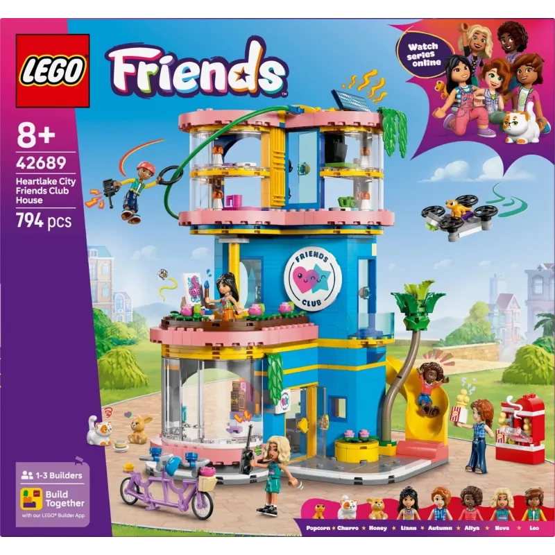 Blocks Friends 42689 Heartlake City Friends Club House