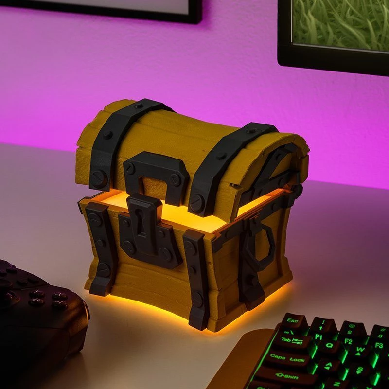 Lambipirn Paladone Fortnite Chest Light – temaatiline LED-uudisvalgusti