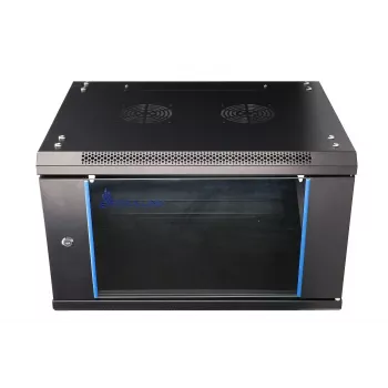 Seinale paigaldatav rack Extralink 6U 600x600 Must