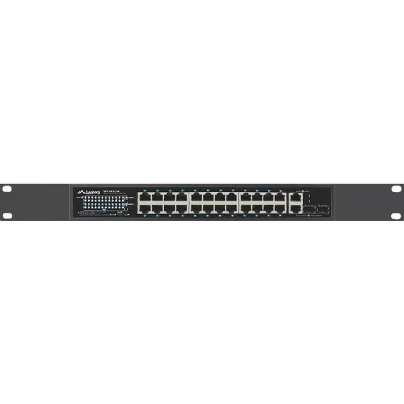 Lanberg Switch 24X 100MB DSP+/2X Combo Rack 19 360W V2