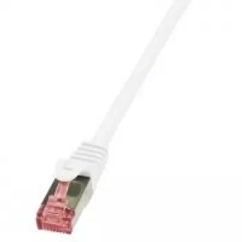 Võrgukaabel LogiLink 10m RJ-45 Cat6 S/FTP valge
