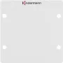 Seinaplaadi/lüliti kate Kindermann 7444000500 alumiinium