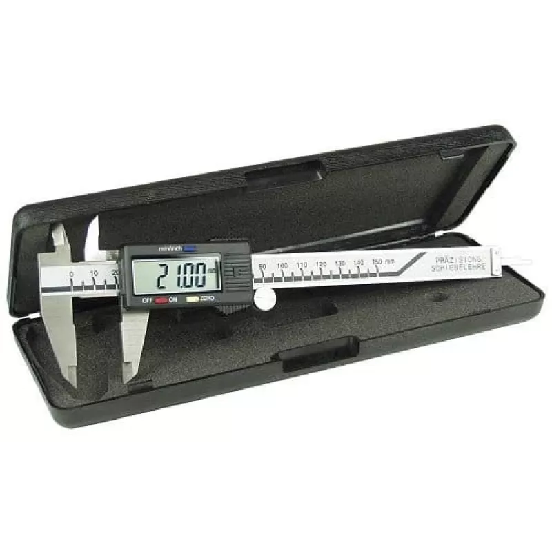 Ruler Metal plastik Must Silver InLine 43002