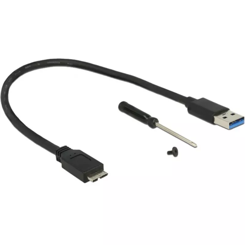 SSD-korpus DeLOCK 42594 Must Hõbedane M.2