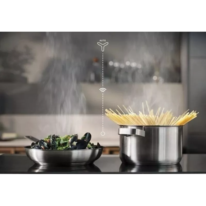Sisseehitatud induktsioonpliit Electrolux EIS77453, 4 tsooni, 680×490×44 mm, must, klaaspealispind