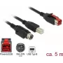USB-kaabel DeLOCK 85491 USB 2.0 5 m USB B must