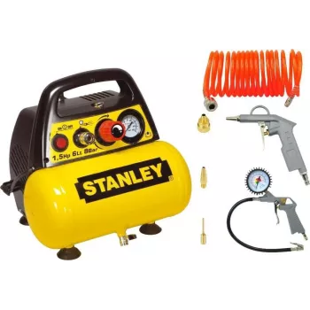 ÕLIVABA kompressor 6L+PNEUMAATILINE komplekt Stanley