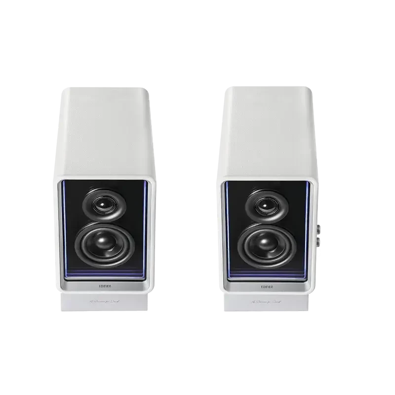 Edifier Desktop Active Monitor koos GaN laadijaga | QR65 | 70 W | Bluetooth | Valge | Juhtmevaba ühendus