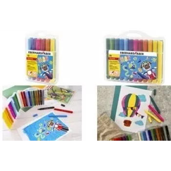 EBERHARD FABER Colori viltpliiatsid erinevates värvides, 12 tk (551213)