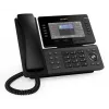 IP-telefon Snom D815WB Must — 5-tolline IPS-ekraan, Gigabit Ethernet, Wi‑Fi 802.11n/ac, PoE, Bluetooth