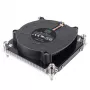 Protsessori õhkjahuti SILVERSTONE SST-XE01-1700A — 8 cm ventilaator, 1000–5500 RPM, kahe kuullaagriga, must