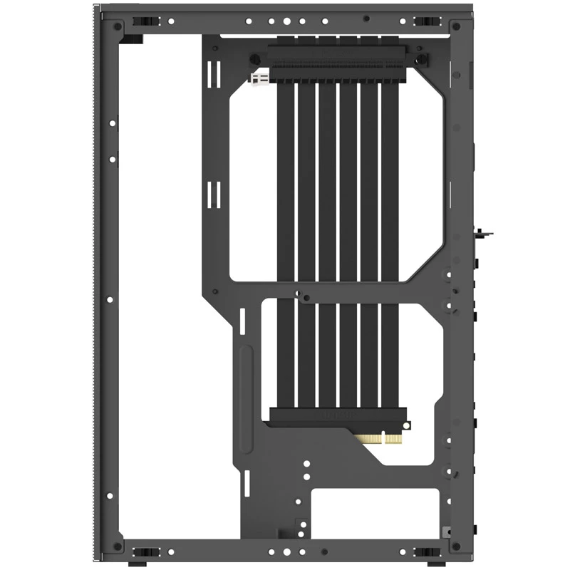 Supd Riseri lintkaabel - PCIe 4.0, 270 mm, must