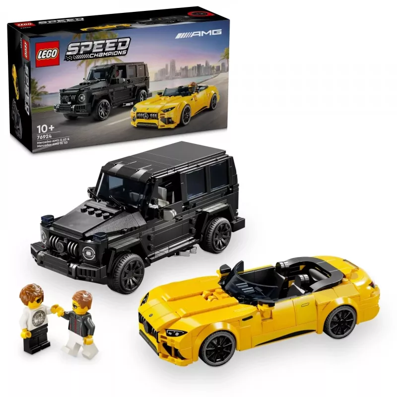 LEGO Speed Champions Mercedes-AMG G 63 ja Mercedes-AMG SL 63 76924, mitmevärviline