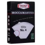 Kohvifilter MOCCAMASTER 85022 — paberfiltrid, valge, 100 tk pakendis