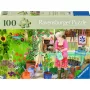 Pusle Ravensburger Puzzle XL Aed - 100 tk, suuremõõtmelised tükid