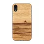 man and wood nutitelefoni ümbris iPhone XR-ile — terra valge kaitsekate