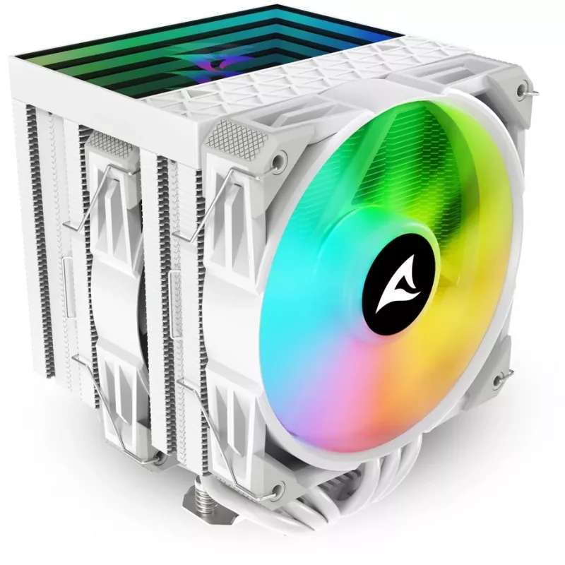 Sharkoon A60 RGB Valge Õhujahuti