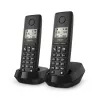 Juhtmeta telefonikomplekt Gigaset Pure 100 Duo – DECT-käsitelefonide paar koos tugijaamaga