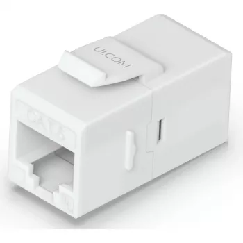 UBIQUITI CAT6 KEYSTONE-COUPLER, 12-PAKENDIS. LÄBIV CAT6 KEYSTONE-COUPLER EELNEVALT TERMINEERITUD ETHERNET-KAABLITE SUJUVALT ÜHENDAMISEKS