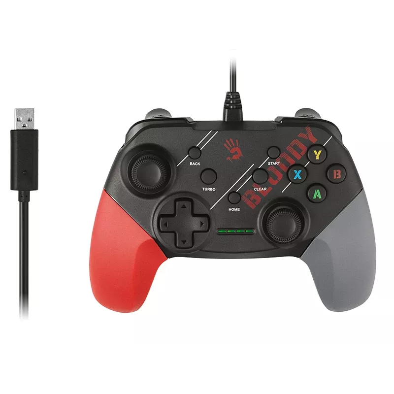 Juhtmega mänguhiir A4Tech Bloody GP30 Punane — ergonoomiline disain, USB-ühendus