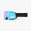 100% SNOWCRAFT kaitseprillid talispordiks Must Unisex Roheline, Peegel, Türkiis Silindriline (tasane) lääts