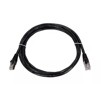 Võrgukaabel Extralink LAN Patchcord Kat.5e RJ-45 2m Must