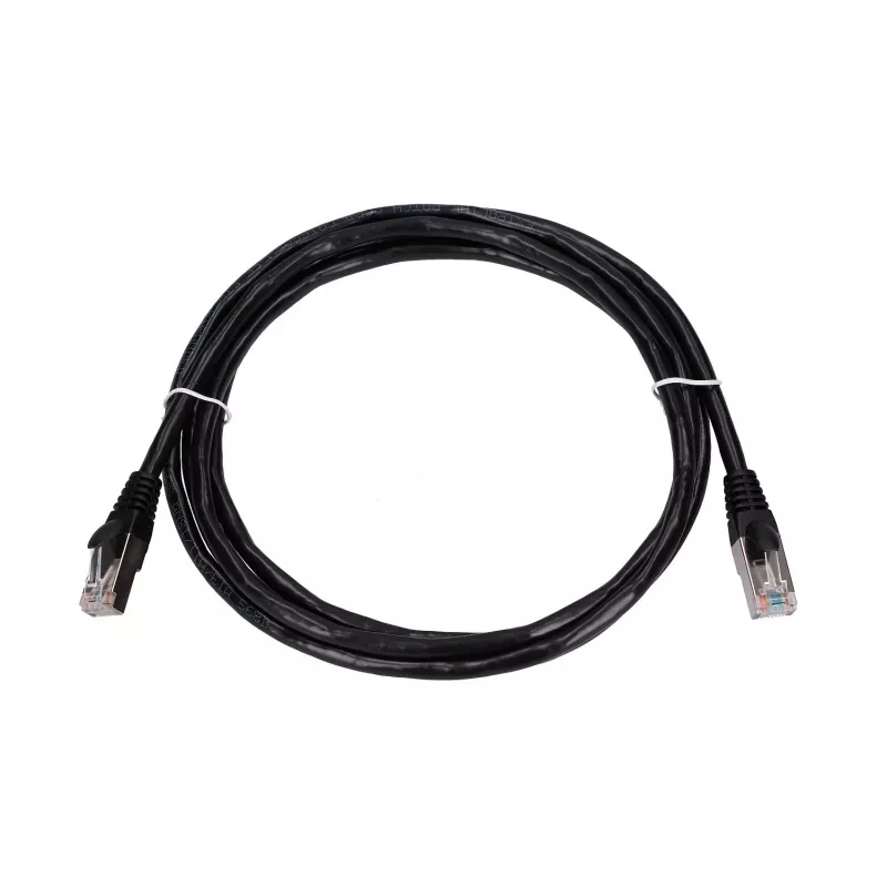 Võrgukaabel Extralink LAN Patchcord Kat.5e RJ-45 2m Must