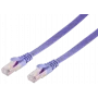 võrgukaabel ShiverPeaks BS75511-SLV violetne 1 m Cat7 U/FTP STP