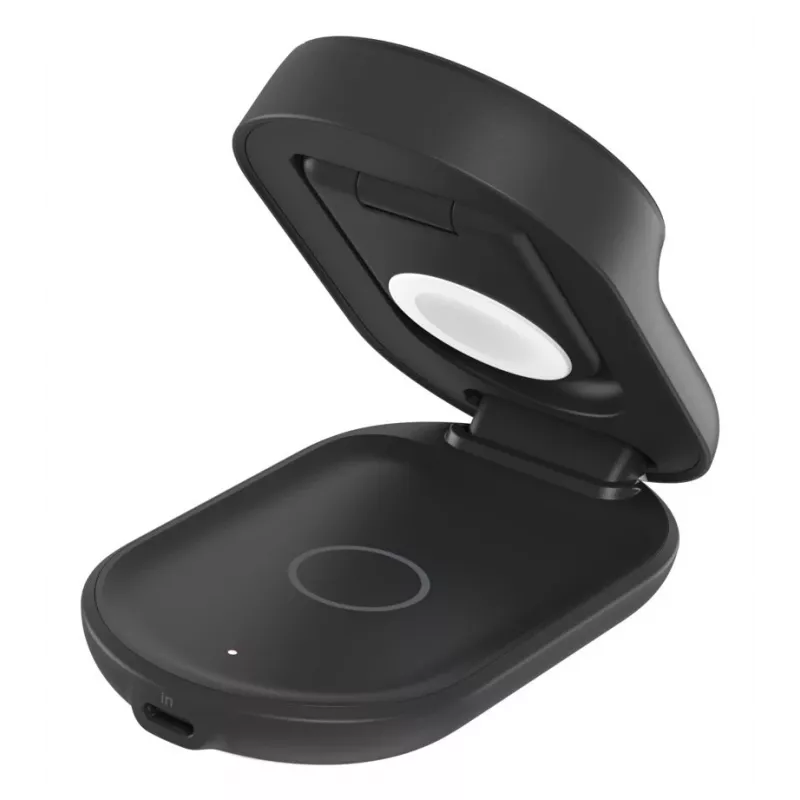 Siselaadija Belkin UltraCharge 25W Qi2 3in1 Magnetlaadija EU Must Ümmargune