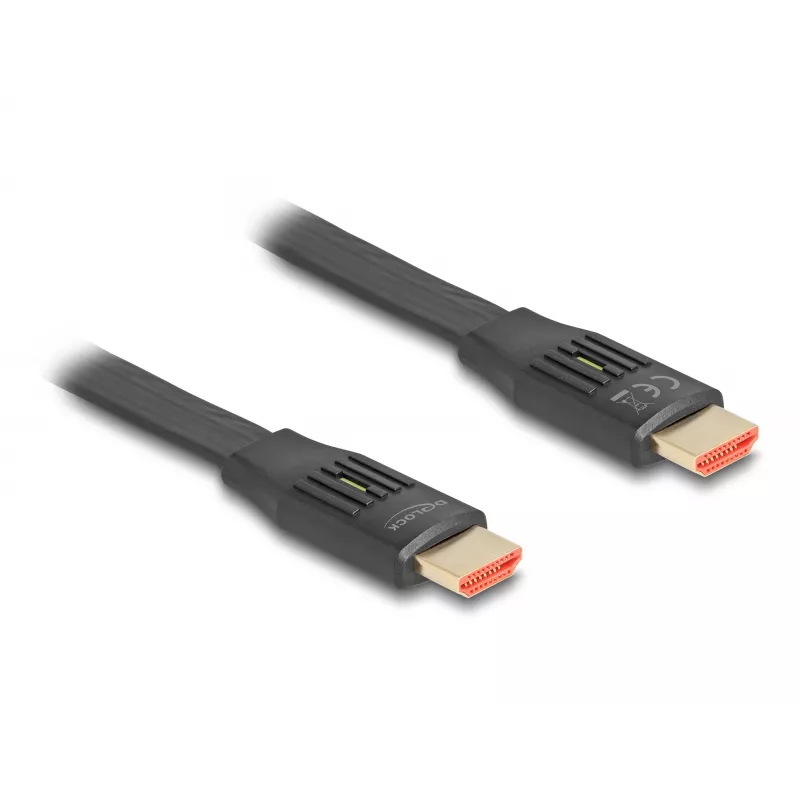 DeLOCK HDMI-kaabel 5 m tüüp A isane-isane 48 Gbit/s must