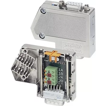 Phoenix Contact SUBCON PLUS-PROFIBUS Connector to 12 MBit/s SUBCON-PLUS-PROFIB/AX Contents: 1 tk (2744377)