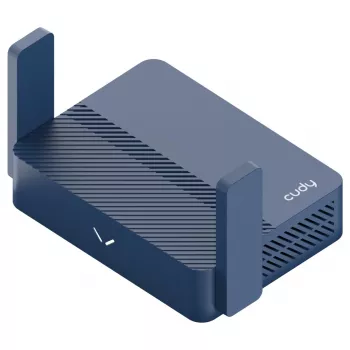Kaasaskantav ruuter Cudy TR3000 AX3000 Wi‑Fi 6, Gigabit Ethernet WAN/LAN, USB-A, välised antennid, sinine