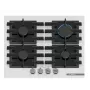 Sisseehitatud gaasipliit Bosch PPP6A2I40, 4 tsooni, malmist restid, must, 590×520×54 mm, pöördnupu juhtimine
