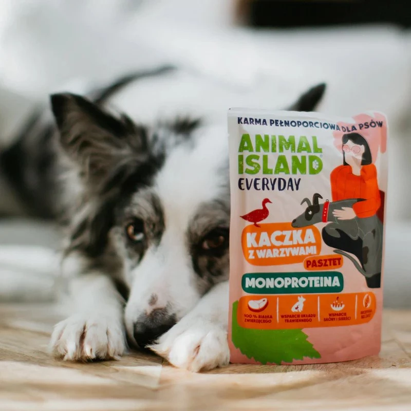 ANIMAL ISLAND Ühe proteiiniallikaga part koertele 300g