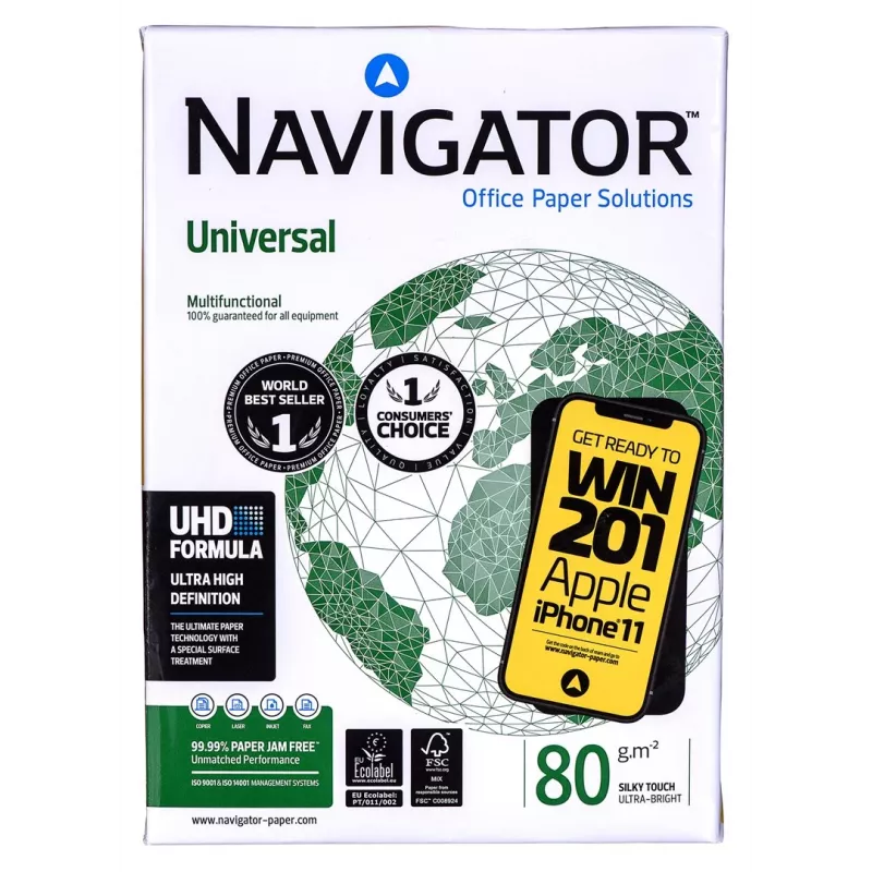 Navigator Universal printeripaber A4 500 lehte