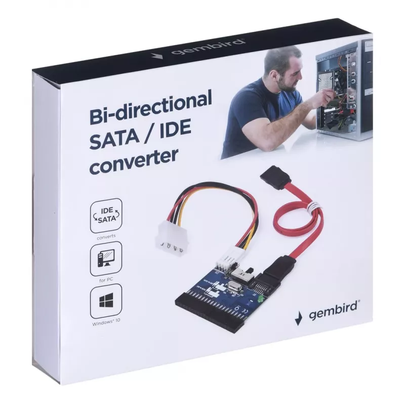 Gembird kahesuunaline SATA/IDE muundur liidesekaart/adapter sisemine