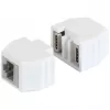 RJ45 ühendusmuhv ALLNET TP-TP CAT6A 8-kontaktiline magnetiline PoE-toega 10G