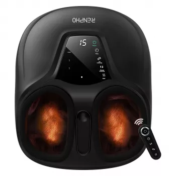 Renpho Shiatsu jalamassaažiseade must PEU-RP-FM058R-BK PEURPFM058RBK (PEU-RP-FM058R-BK)