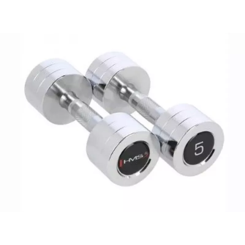 HMS Fitness CHD05 fikseeritud raskusega hantel 5 kg 2 tk