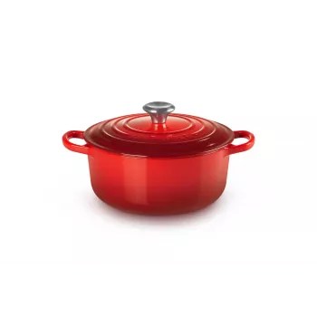 Le Creuset Signature 3,3 L ümmargune punane