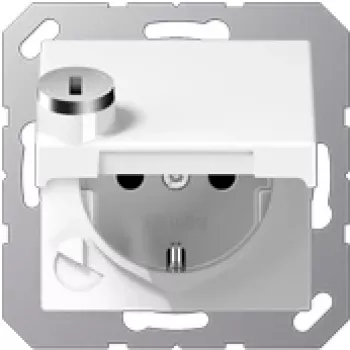 JUNG A 1520 BFKLSL WW - Tüüp F - Valge - Termoplast - IP44 - Universaalne - 250 V