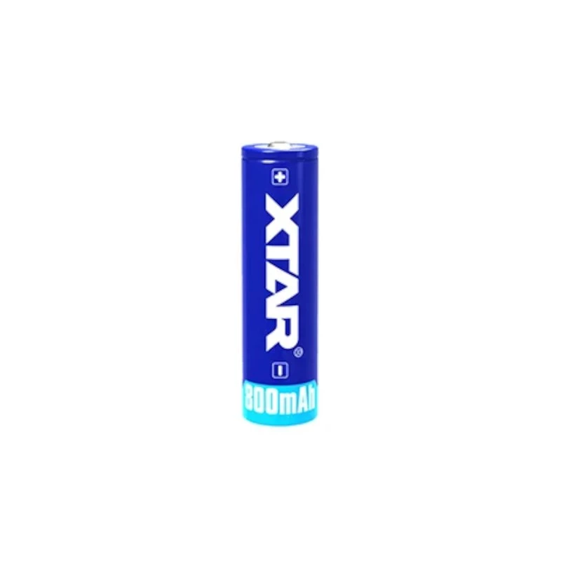 14500 AA 3.7V Li-ion 800 mAh aku kaitsega