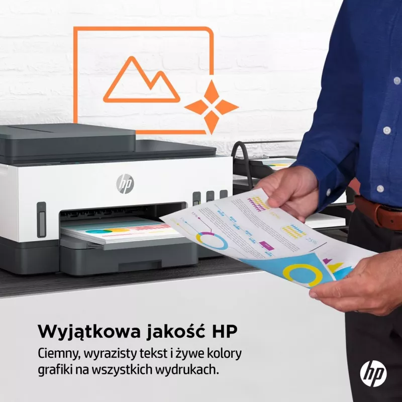 HP Smart Tank 750 multifunktsionaalne printer, pidev tindivarustus, värviline, Wi-Fi, Smart App, dupleks, ADF automaatne dokumendisöötja