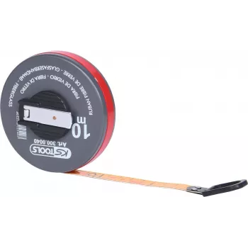 Mõõdulint ks tools 300.0040 — 10 m plastiklint, sissetõmmatav korpus