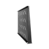 Riiul Extralink SHELF 1U 19-tolliste seinakappide jaoks, 1U, 300 mm, must, metall